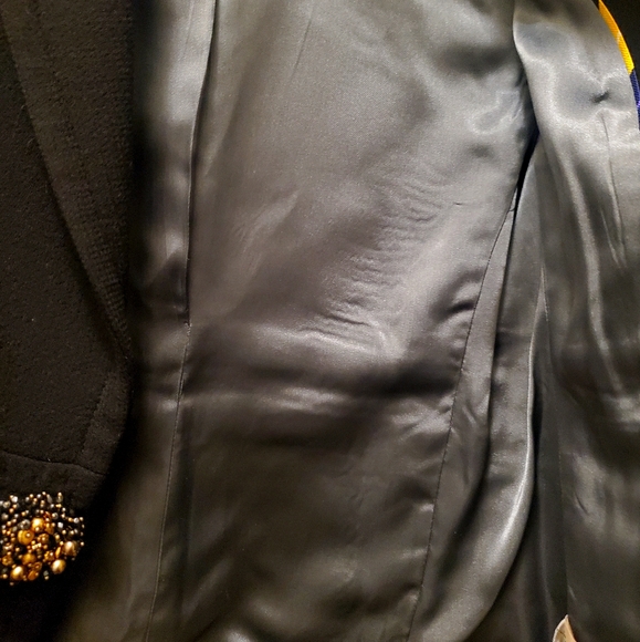 J. Crew Black Women's Blazer size 0 - Picture 4 of 12